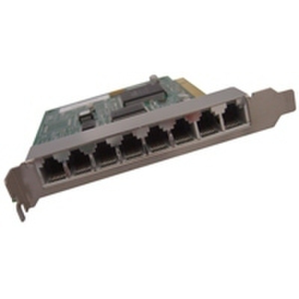 Perle IO8+PCI Multiport Serial Adapter - 8 x RJ-12 RS-232 Serial 0.89Mbit/s networking card