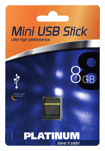 Bestmedia 8GB USB2.0 8ГБ USB 2.0 Черный USB флеш накопитель