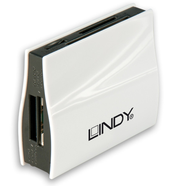 Lindy 43150 USB 3.0 Белый устройство для чтения карт флэш-памяти