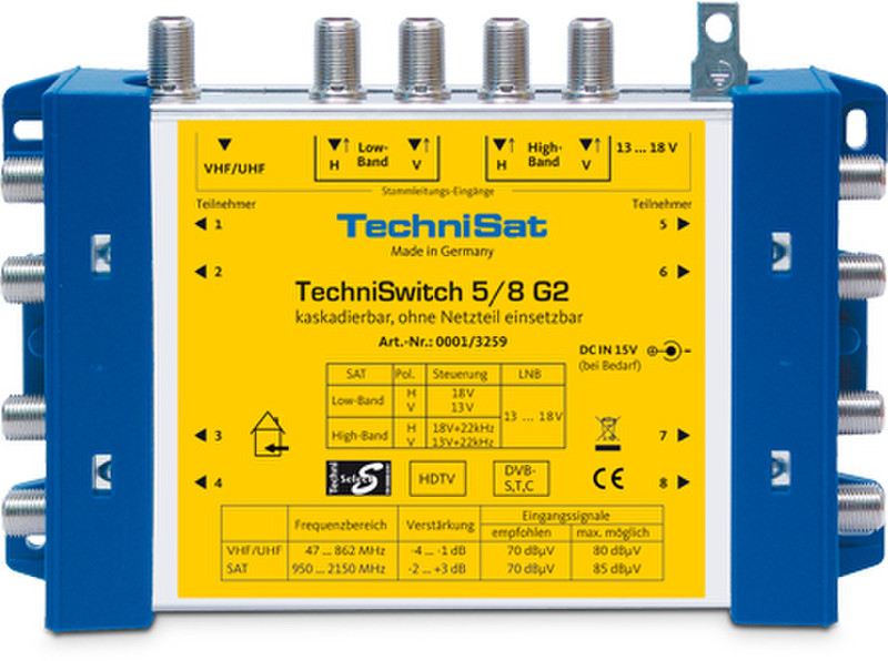 TechniSat TechniSwitch 5/8 G2