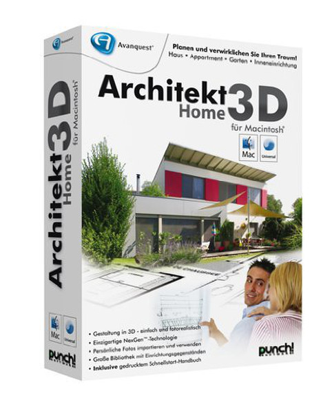Avanquest Architekt 3D Home für MAC