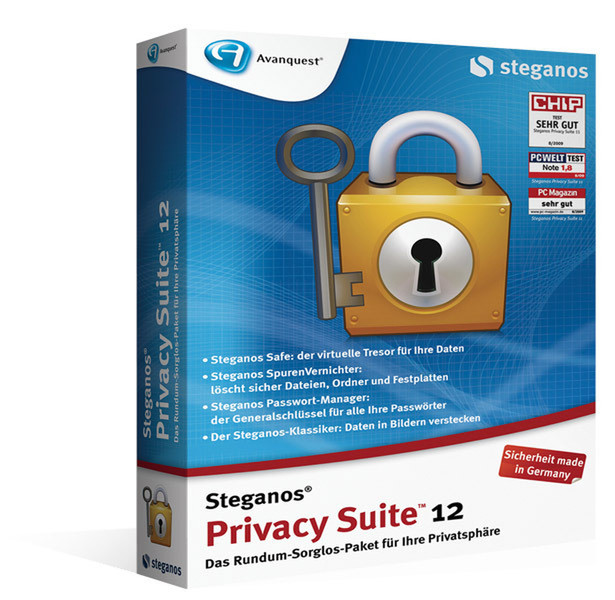 Avanquest Steganos Privacy Suite 12