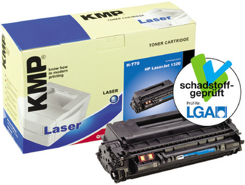 KMP H-T70 Cartridge 3000pages Black