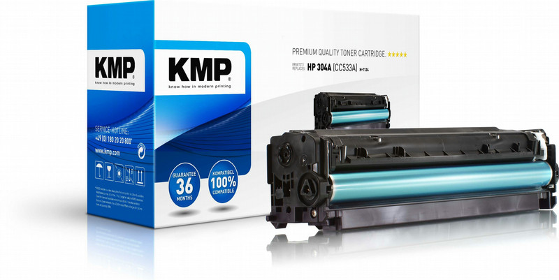 KMP H-T125 Cartridge 2800pages Yellow