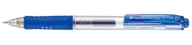 Pentel Hybrid Gel Grip Einziehbar Blau 12Stück(e)