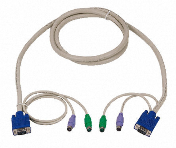 DAXTEN 2085-02P 1.8м кабель клавиатуры / видео / мыши
