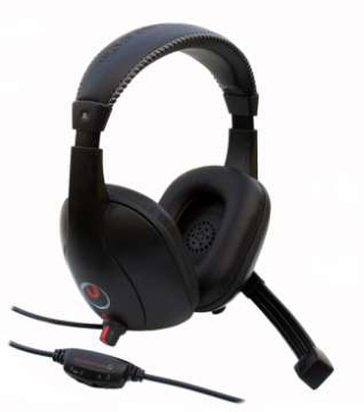 Raptor Gaming H3 2x 3.5 mm Binaural Kopfband Schwarz Headset