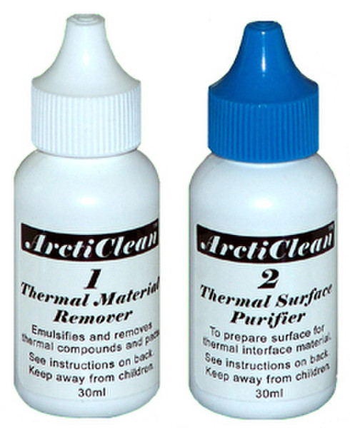 Arctic Silver ArctiClean 1+2, 2x30ml 2мл очиститель общего назначения