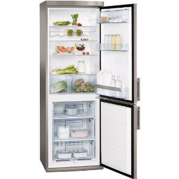 AEG S53400CSS0 freestanding 223L 92L A++ Silver,Stainless steel