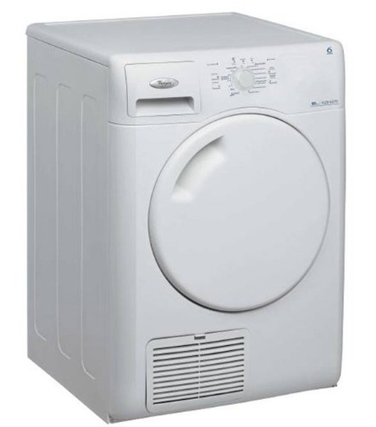 Whirlpool AZB 6070 Freistehend Frontlader 6kg B Weiß Wäschetrockner