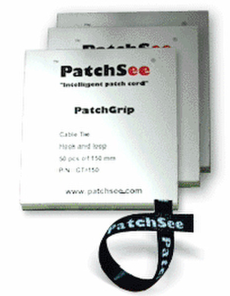 PatchSee CT/150 Черный 50шт кабельный зажим