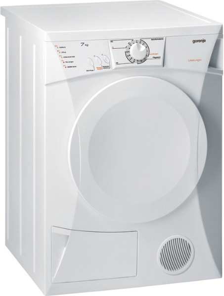 Gorenje D72320 Отдельностоящий Фронтальная загрузка 7кг B Белый сушилка для белья