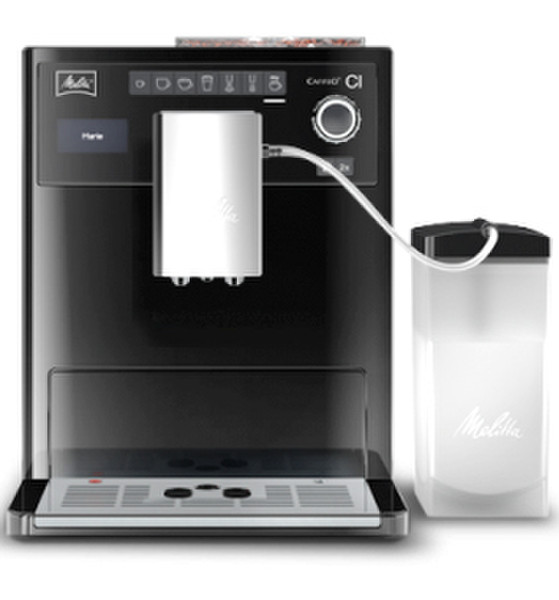 Melitta E 970-103 Espressomaschine 1.8l Schwarz Kaffeemaschine