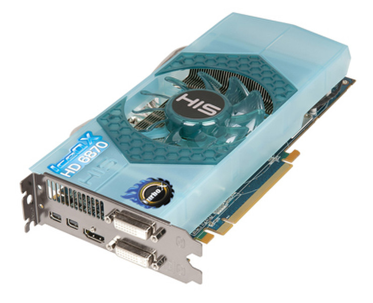 Hightech HIS 6870 IceQ X Turbo X 1GB GDDR5 1GB GDDR5 Grafikkarte