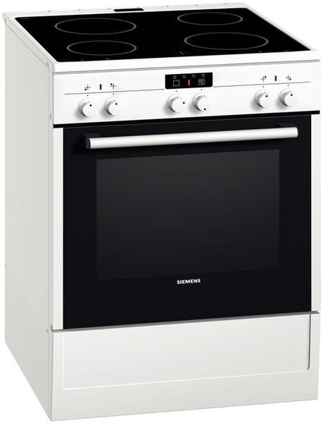 Siemens HC422210 Freestanding Ceramic A White cooker