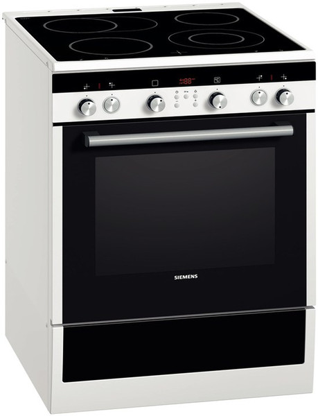Siemens HC744240 Freestanding Ceramic A White cooker
