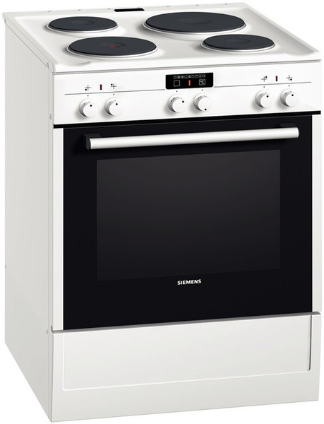 Siemens HD721210 Freestanding Sealed plate A White cooker