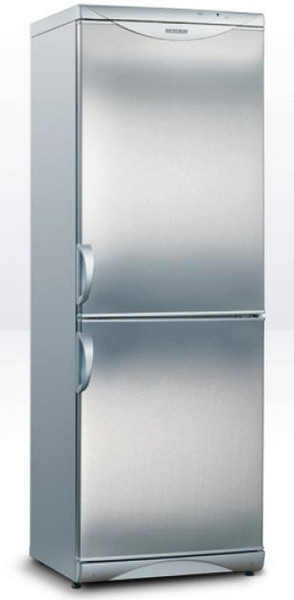 Severin KS9857 freestanding A+ Silver fridge-freezer