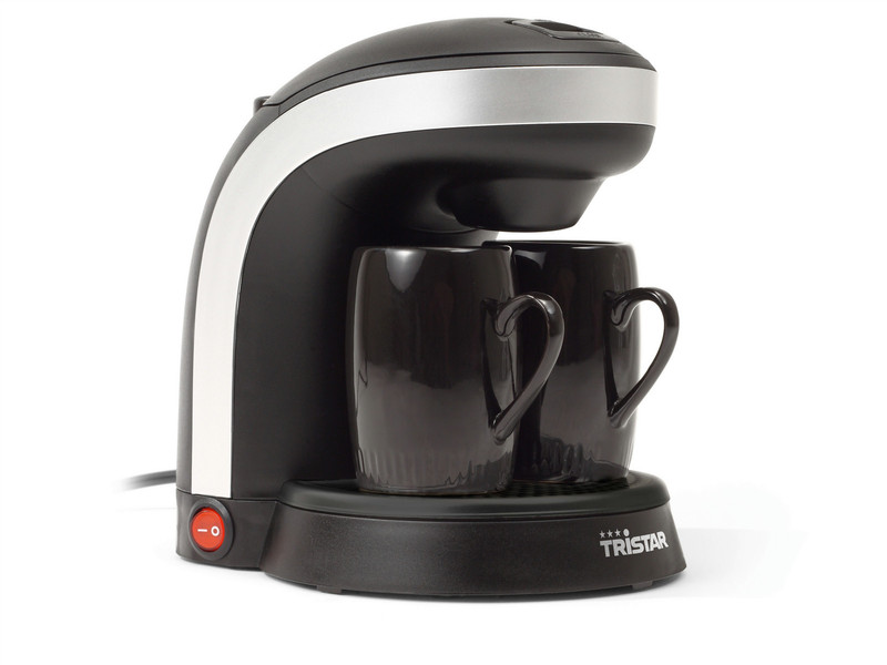 Tristar KZ-1216 Drip coffee maker 2cups Black coffee maker