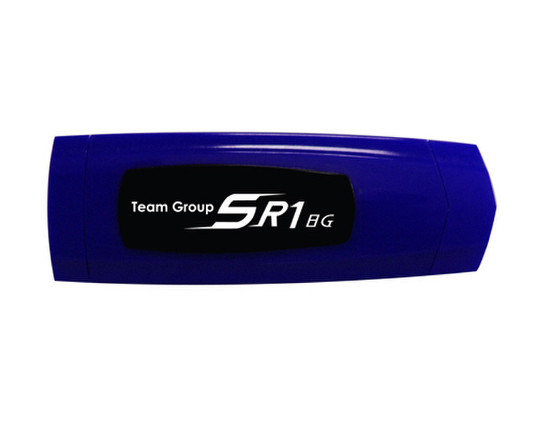 Team Group SR1 USB3.0 8GB 8ГБ USB 3.0 (3.1 Gen 1) Type-A Синий USB флеш накопитель