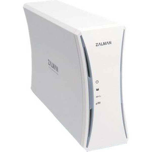 Zalman ZM-HE350 U3E 3.5" White storage enclosure