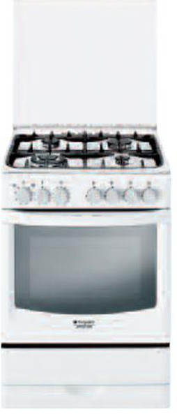 Hotpoint CX 65 SP2 (W) NL/HA Freistehend Gas hob Weiß