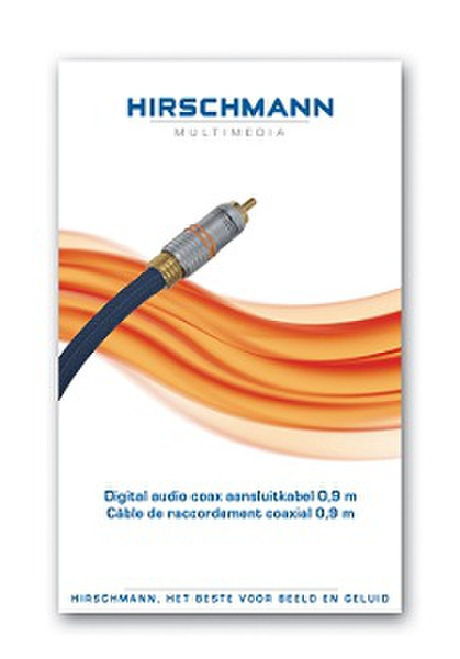 Hirschmann Digital Audio Coax 0.9m