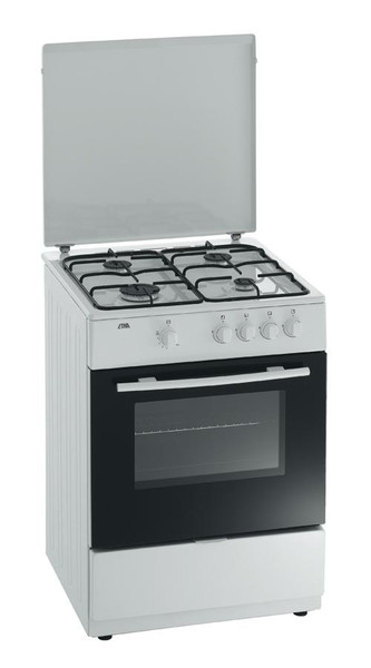 ETNA EFG467HWIT Freestanding Gas hob White cooker