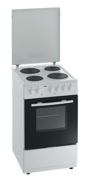 ETNA EFG507WIT Freistehend Sealed plate hob Weiß Küchenherd