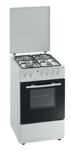 ETNA EFG607HWIT Freestanding Gas hob White cooker