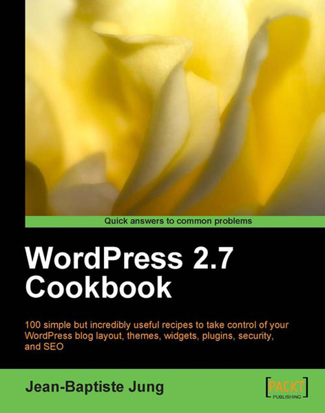 Packt WordPress 2.7 Cookbook 316pages software manual