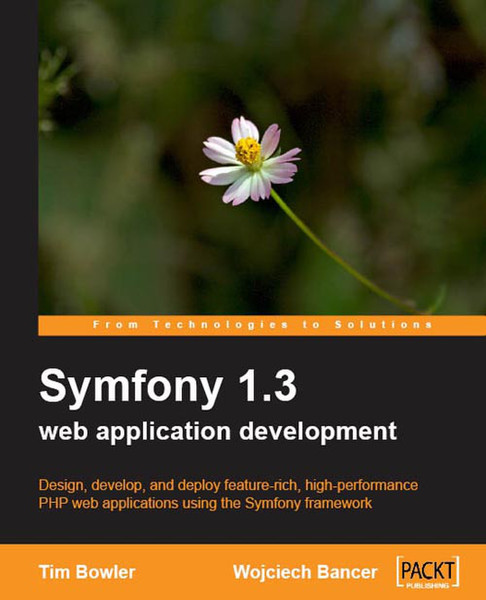 Packt Symfony 1.3 Web Application Development 228pages software manual