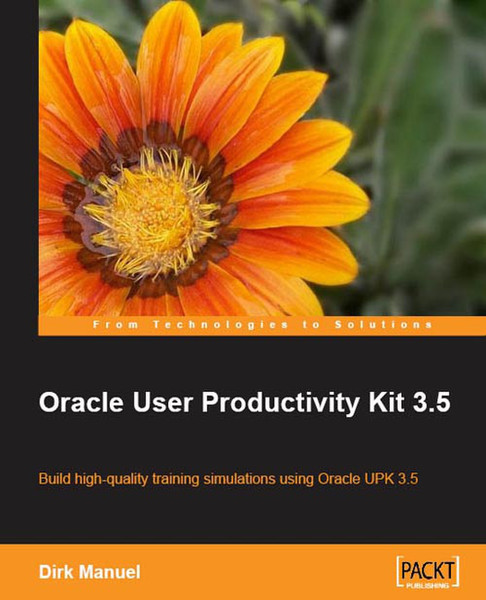 Packt Oracle User Productivity Kit 3.5 540pages software manual