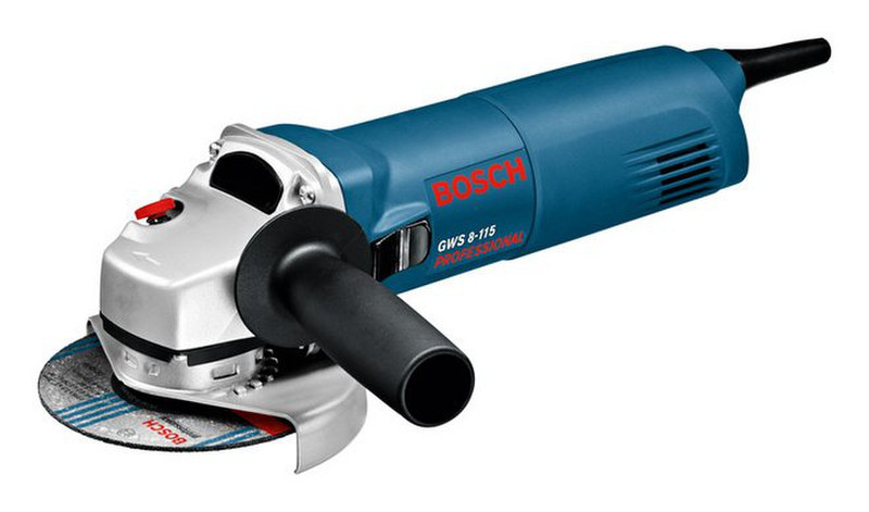 Bosch GWS 8-115 800Вт 11000об/мин 115мм 1900г угловая шлифмашина