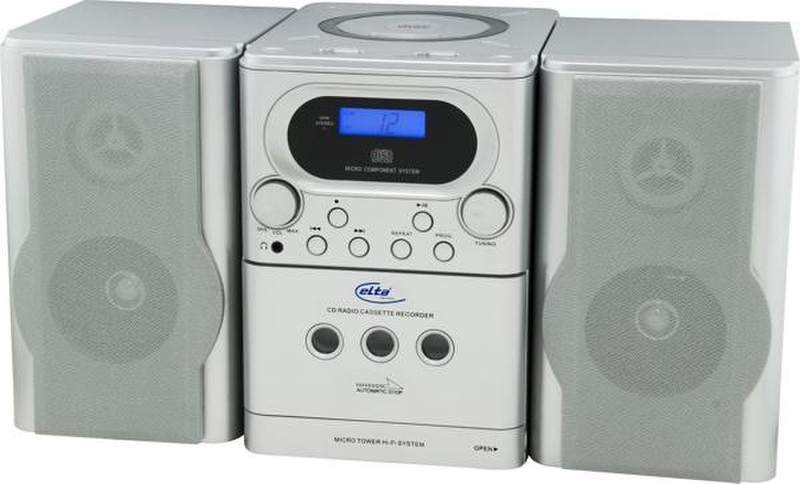 elta GmbH 2306 Micro set Silver home audio set