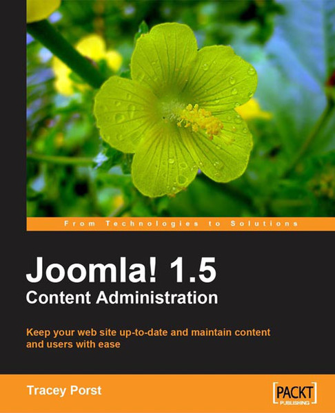 Packt Joomla! 1.5 Content Administration 212pages software manual