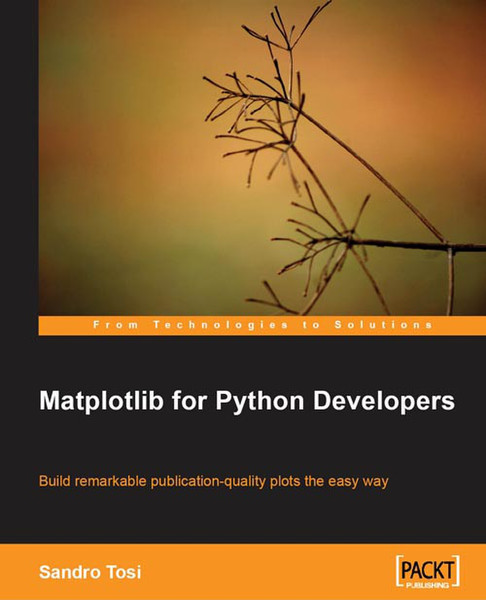 Packt Matplotlib for Python Developers 308страниц руководство пользователя для ПО