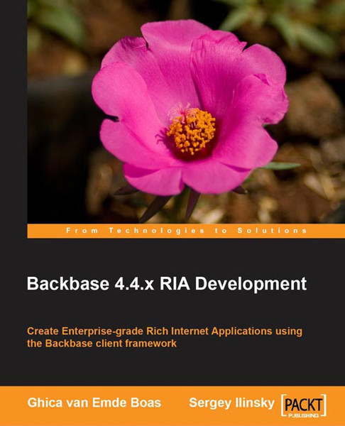 Packt Backbase 4 RIA Development 488pages software manual