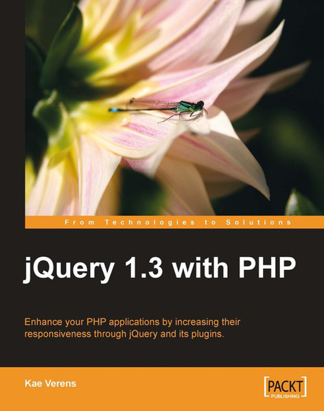 Packt jQuery 1.3 with PHP 248страниц руководство пользователя для ПО