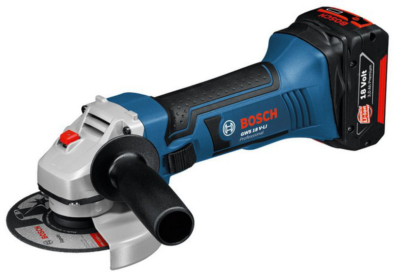 Bosch GWS 18 V-LI 10000об/мин 115мм 2300г угловая шлифмашина