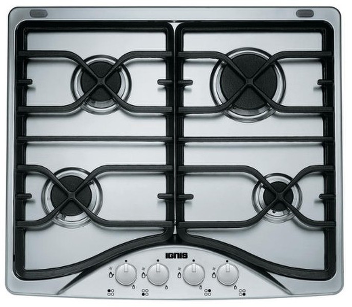 Ignis AKS 339/IX built-in Gas Stainless steel hob