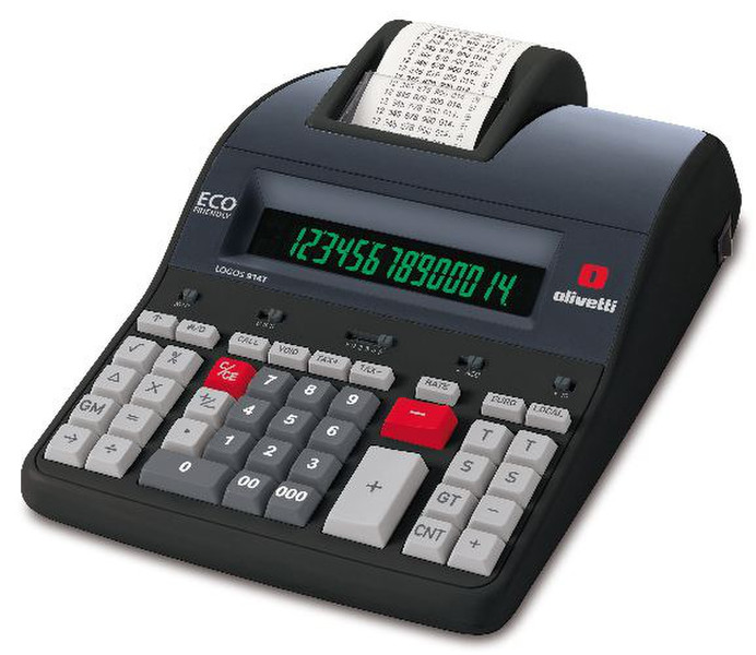 Olivetti Logos 914T Настольный Printing calculator Черный