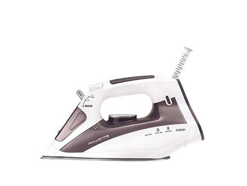 Rowenta DW4020 Dry & Steam iron Stainless Steel soleplate 2300Вт Коричневый, Белый утюг