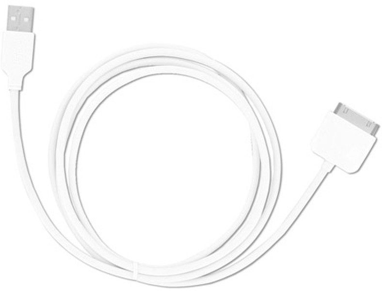 iGo ps002840002 1.52m USB A White mobile phone cable