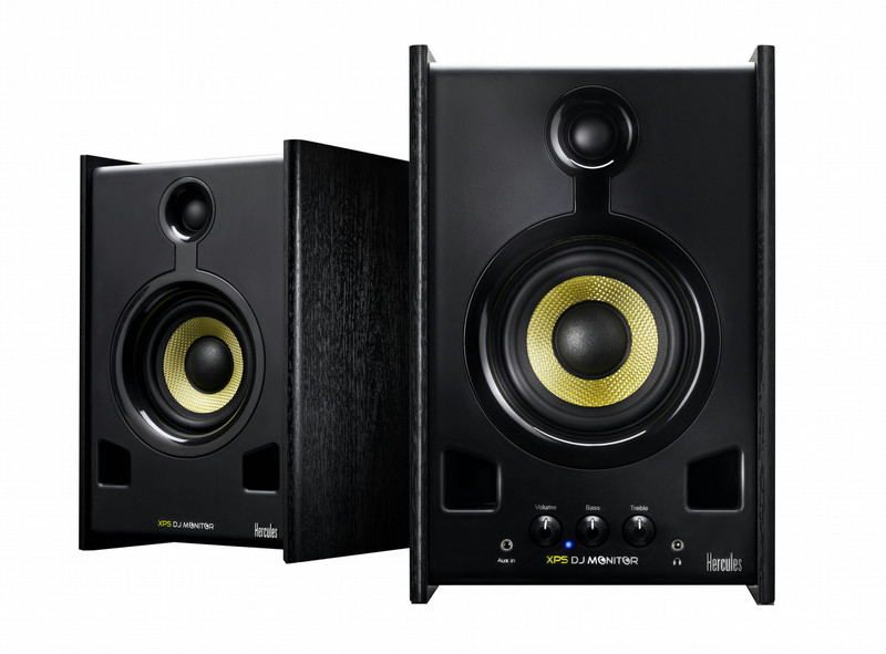 Hercules XPS 2.0 80 DJ Monitor 40W Black loudspeaker