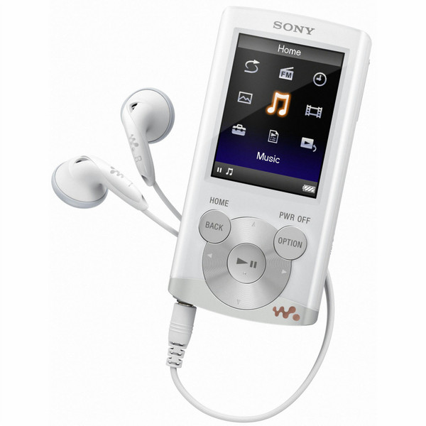 Sony NWZ-E364W White digital media player