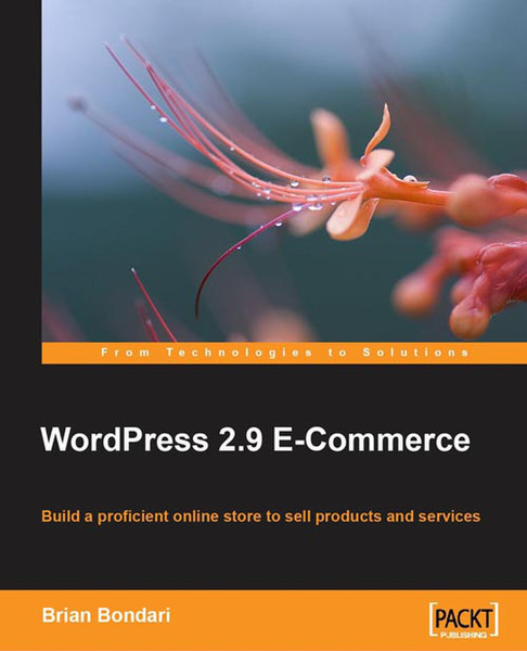 Packt WordPress 2.9 E-Commerce 284страниц руководство пользователя для ПО