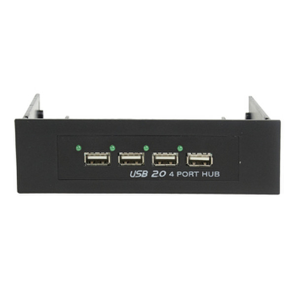 König CMP-USBHUB50 480Mbit/s Black