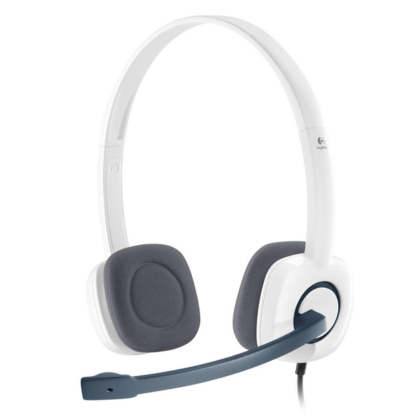 Logitech H150 2x 3.5 mm Binaural Kopfband Weiß Headset