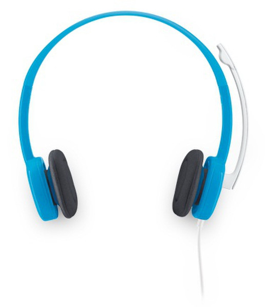 Logitech H150 2x 3.5 mm Binaural Head-band Blue headset